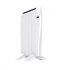 Radiador emisor térmico seco Cecotec Ready Warm 800 Thermal Connected, 4 elementos, 600W, WiFi, pantalla LED, mando distancia, temporizador programable, hasta 8 m2, ref. 05372, blanco
