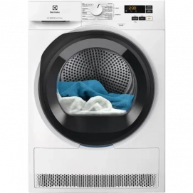 Secadora de condensación con bomba de calor Electrolux EDI618A5BO, Serie 600 GentlerCare, 8kg, clase C, 97 kWh/100 ciclos, 67dB, Sistema filtro...