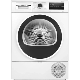 Secadora de condensación con bomba de calor Bosch WTR85V00ES, Serie 4, 8kg, clase D, 119 kWh/100 ciclos, 62dB, 16 programas, express 40 min,...
