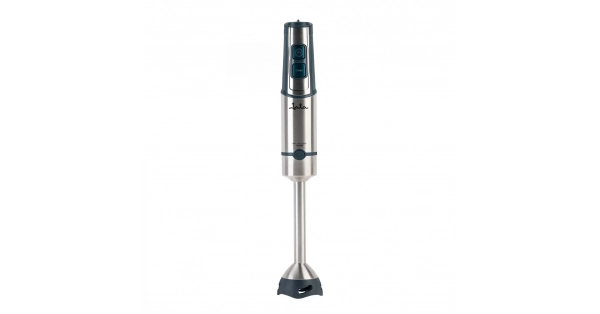 Batidora De Mano Profesional JATA 1500W - Cuchillas De Acero Inoxidable, Velocidad Regulable Y Turbo, Pie Antiarañazos