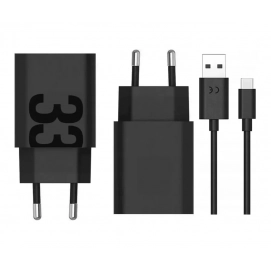 Cargador rápido Motorola TurboPower 33W USB-A a USB-C
