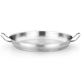 Paellera profesional BRA A340434, 34 cm, 6 raciones, acero inox