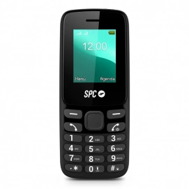 Teléfono móvil Senior personas mayores SPC Talk 2 Go 2341N, dual SIM, USB-C, batería 1000 mAh, Bluetooth, FM, negro