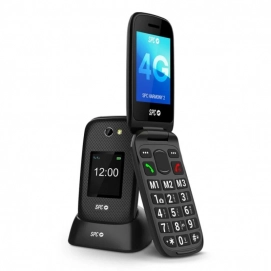 Teléfono móvil Senior personas mayores SPC Harmony 2 2337N, 4G, dual SIM, pantalla 2.8 pulgadas, botón SOS, Bluetooth, IP44, batería 1600...