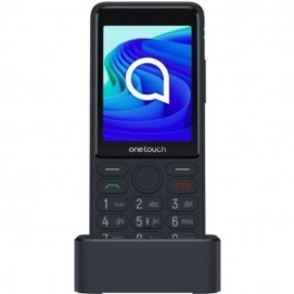 Teléfono móvil Senior personas mayores TCL One Touch 4042S, 4G, pantalla 2.8 pulgadas, teclas grandes, SOS, gris oscuro