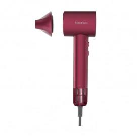 Secador de pelo Taurus Digital Force AI, 120.000 rpm, Ultra Ionic, 1100W, rojo