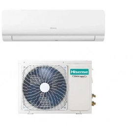 Aire acondicionado split 1x1 Hisense KC35LR03, 2752 frigorías, 2752 calorías, clase A++/A+, 19-42dB, Inverter, R32, WiFi, blanco – imagen 4