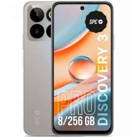 Teléfono móvil Smartphone SPC Discovery 3 Pro, 8GB RAM, 256GB ROM, 6.7 pulgadas, 33W carga rápida, Dual SIM, 120Hz, gris niebla lunar