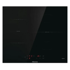 Placa inducción - Hisense HI6321BSCE, Zona XL 32cm, Calentamiento rápido, Zonas conectables, 59 cm, Negro – imagen 4