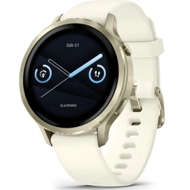 Garmin Venu 4 Bluetooth Gps 41Mm Amoled Blanco Resistencia Agua 5Atm Pulsómetro Spo2 L