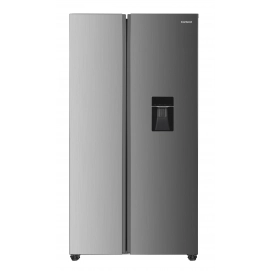 Frigorífico americano Side by Side Corberó CFSBSH735XWD, 177 x 91 x 59 cm, No Frost, clase E, 286 kWh/año, 39dB, 439 litros, dispensador agua,...