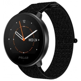 Reloj Smartwatch Polar Unite Hook & Loop, 43 mm, talla M-L, negro