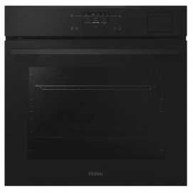 Horno multifunción Haier H6 ID48C5SYTB, 60 cm, clase A++, Pirolítico, Hidrolítico, Vapor, 78 litros, WiFi, Bluetooth, negro