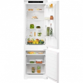 Frigorífico combi integrable Electrolux LNN3CE18S, 176.5 x 56 x 55 cm, No Frost, clase E, 235 kWh/año, 38dB, 253 litros, blanco
