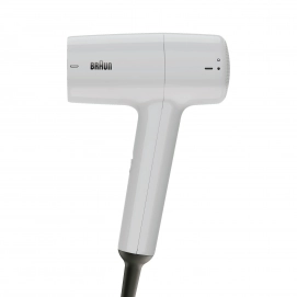 Secador de pelo Braun BRHD155E, 1800W, con difusor, 3 velocidades, 3 temperaturas, blanco