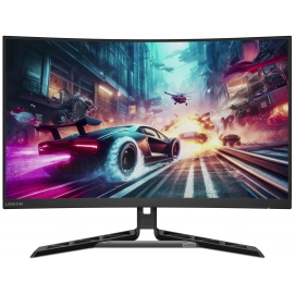 Monitor curvo Lenovo Legion R32QC-30, 31.5 pulgadas, 2K QHD, 180Hz, FreeSync, altavoces, negro