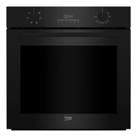 Horno multifunción Beko BCBIE17300KSB, Hidrolítico, 59.5 x 59.4 cm, 6 programas, abatible, 72 litros, clase A, 1 raíl telescópico, display LED,...