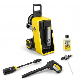 Hidrolimpiadora Karcher K 7 Comfort Premium, 20 bares, 600 l/h, 3000W, amarillo y negro