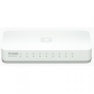 Switch D-LINK GO-SW-8E Switch 8p 10/100Mbps verde