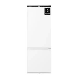 Frigorífico combi integrable Hisense RB3B370SAWD1, 193.6 x 69 x 54.5 cm, Total No Frost, clase D, 210 kWh/año, 35 dB, 377 litros, Metal-Tech, WiFi