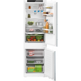 Frigorífico combi integrable Bosch KIN86VSE0, 177.2 x 54.1 x 54.8 cm, No Frost, clase E, 234 kWh/año, 35dB, 260 litros, reversible, luz LED,...