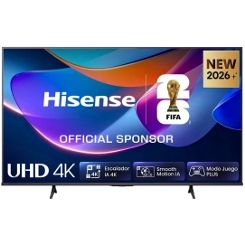 Televisión QLED Hisense 55A6S, 55 pulgadas, 4K Ultra HD, Smart TV, Dolby Vision IQ, DTSX, HDR10, negro
