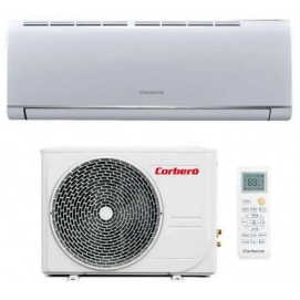 Aire acondicionado split 1x1 Corberó CSCECO12, 3010 frigorías, 3024 calorías, clase A++/A+, 22-41dB, Inverter, R32, WiFi, blanco