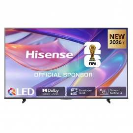 Televisión QLED Hisense 50Q7S, 50 pulgadas, 4K Ultra HD, Smart TV, HDR10+, clase E, negro
