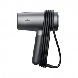 Secador de pelo Braun HD4.3 BRHD435E, 2200W, Iontec, 3 temperaturas, 2 velocidades, boquilla concentrador, gris