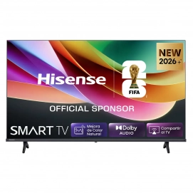Televisión LED Hisense 40A4S, 40 pulgadas, Full HD, Smart TV, clase F, negro