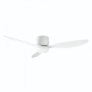 Ventilador de techo Orbegozo CP 166132, 132 cm, 30W, motor DC, 3 aspas, 6 velocidades, temporizador, blanco