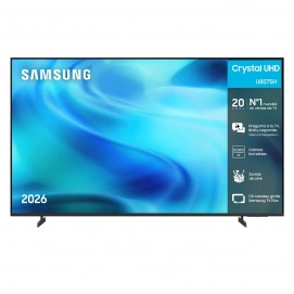Televisión LED Samsung TU85U8075HUXXC, 85 pulgadas, 4K Ultra HD, Smart TV, HDR, clase G, negro