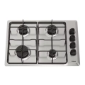 Placa de gas natural Teka HLX 540 KL, 4 fuegos, 60 x 43.5 cm, mandos laterales, termopar seguridad, 7500W, acero inox - imagen 2