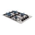 Placa de gas natural Teka HLX 540 KL, 4 fuegos, 60 x 43.5 cm, mandos laterales, termopar seguridad, 7500W, acero inox - imagen 4