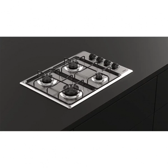 Placa de gas natural Teka HLX 540 KL, 4 fuegos, 60 x 43.5 cm, mandos laterales, termopar seguridad, 7500W, acero inox - imagen 7