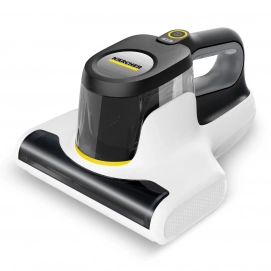 Aspiradora de colchones Karcher VCH 4 UVClean, 500W, rodillo percutor, luz UV-C, depósito 400 ml, 80dB, blanco y negro