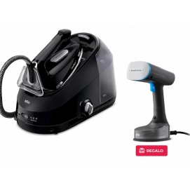 Centro de planchado Braun CareStyle 5 IS 5249 BK, 2400W, regalo cepillo vapor vertical GS5031, vapor continuo 150 g/min, golpe de vapor 510 g/min,...