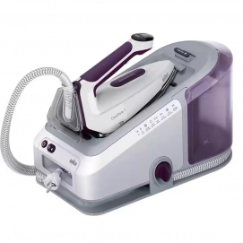 Centro de planchado Braun CareStyle 7 IS 7266 VI, vapor continuo 160 g/min, golpe de vapor 550 g/min, violeta