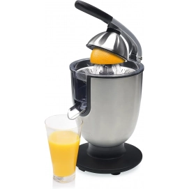 Exprimidor Princess 201863 Champion Juicer Pro, con brazo, 300W, inox