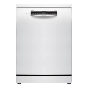 Lavavajillas Bosch SMS4HMW08E, 60 cm, 14 servicios, clase C, 75 kWh/100 ciclos, 44dB, 3º bandeja, media carga, tapa desmontable, 6 programas, blanco