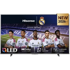 Televisor Hisense QLED 55E79S, 55 pulgadas, 4K UltraHD, 60Hz, Smart TV VIDAA, Dolby Vision IQ, HDR10+, clase E, negro