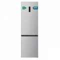 Frigorífico combi Cecotec 377 Inox A, 200 x 59.5 x 67.4 cm, clase A, 377 litros, CoolMatrix, FreshnessFlex, control de humedad, inox