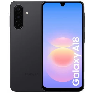 Smartphone Samsung Galaxy A18 4G, 4GB RAM, 128GB, 6,7 pulgadas Super AMOLED 90Hz, 5000mAh, negro