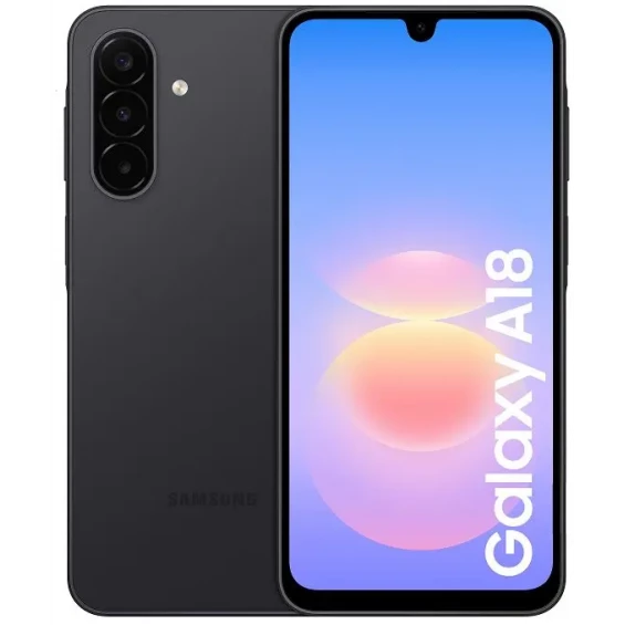 Smartphone Samsung Galaxy A18 4G, 4GB RAM, 128GB, 6,7 pulgadas Super AMOLED 90Hz, 5000mAh, negro