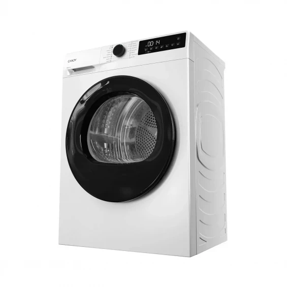Secadora con bomba de calor Candy GD 10N2B-37, 10 kg, clase D, 137 kWh/100 ciclos, 65 dB, 15 programas, Inverter, blanco - imagen 2