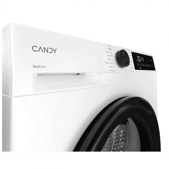 Secadora con bomba de calor Candy GD 10N2B-37, 10 kg, clase D, 137 kWh/100 ciclos, 65 dB, 15 programas, Inverter, blanco - imagen 4