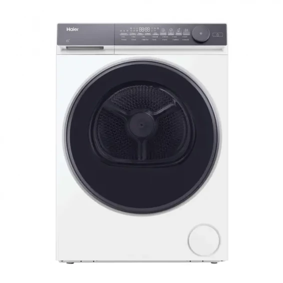 Secadora con bomba de calor Haier HD100-C367AU1-S, 10 kg, clase C, 1,17 kWh/ciclo, 62 dB, WiFi, Inverter, blanco