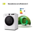 Secadora con bomba de calor LG RHX7010TLB, 10 kg, clase C, 108 kWh/100 ciclos, 62 dB, Dual Inverter, Wi-Fi ThinQ, blanco - imagen 3