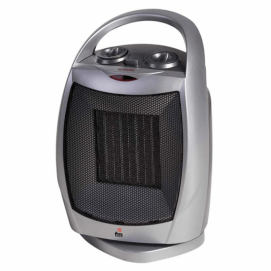 Calefactor infrarrojos FM TC-1800, cerámico, 1800W, oscilante