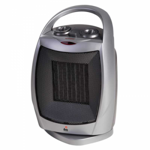 Calefactor infrarrojos FM TC-1800, cerámico, 1800W, oscilante